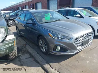 2019 Hyundai Sonata Sport with VIN 5NPE34AF5KH815856, listed as a IAAI auction lot 41687468 with 59,030 mi miles. Bid and sale history available at carsss.com. Image 1.