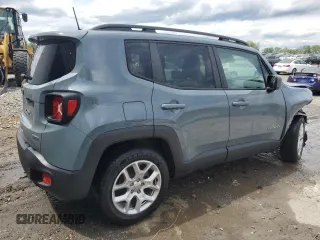 2018 Jeep Renegade Latitude with VIN ZACCJABB9JPJ40877, listed as a Copart auction lot 55861945 with 54,040 mi miles and Clean title. Bid and sale history available at DreamBid. Image 3.
