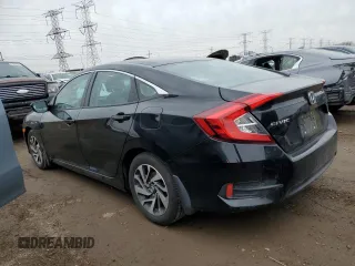 2016 Honda Civic EX with VIN 19XFC2F77GE053975, listed as a Copart auction lot 51849965 with 89,535 mi miles and Salvage Title. Bid and sale history available at DreamBid. Image 2.