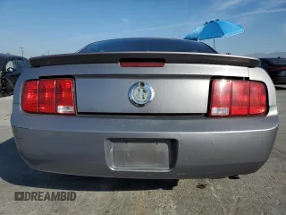 2007 Ford Mustang Deluxe with VIN 1ZVFT80N375254615, listed as a Copart auction lot 53707515 with 214,591 mi miles and Salvage Title. Bid and sale history available at carsss.com. Image 6.