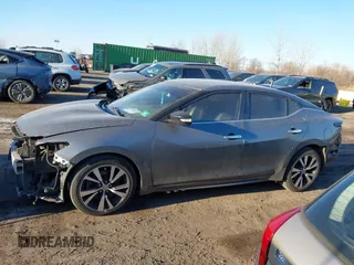2018 Nissan Maxima SV with VIN 1N4AA6AP4JC389263, listed as a IAAI auction lot 41654077 with 111,149 mi miles. Bid and sale history available at carsss.com. Image 14.