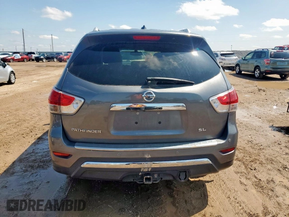 2015 Nissan Pathfinder SL with VIN 5N1AR2MN0FC630745, listed as a Copart auction lot 58517015 with 178,291 mi miles and Salvage title. Bid and sale history available at DreamBid. Image 6.