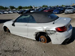 2017 BMW 2 Series M240i xDrive with VIN WBA2L3C38HV667708, listed as a Copart auction lot 69358694 with 50,520 mi miles and Salvage Title. Bid and sale history available at carsss.com. Image 2.