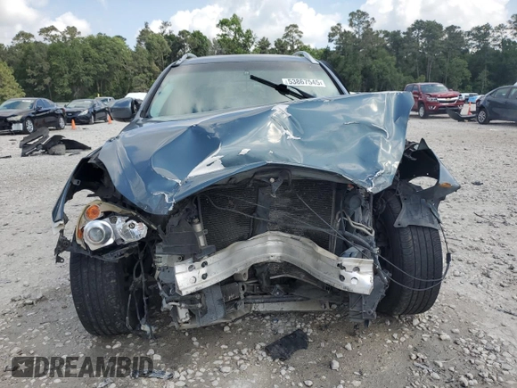 2008 Infiniti EX Journey with VIN JNKAJ09E18M301718, listed as a Copart auction lot 53867545 with 221,989 mi miles and Salvage Title. Bid and sale history available at DreamBid. Image 5.
