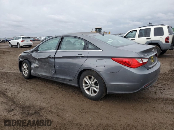 2011 Hyundai Sonata GLS with VIN 5NPEB4AC1BH151659, listed as a Copart auction lot 47637095 with 126,333 mi miles and Salvage Title. Bid and sale history available at carsss.com. Image 2.