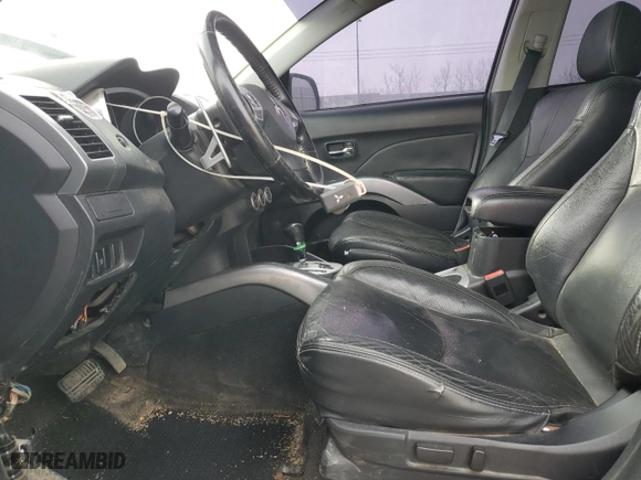 2009 Mitsubishi Outlander XLS with VIN JA4MT41X19Z602887, listed as a Copart auction lot 49666165 with 312,512 mi miles and Salvage Title. Bid and sale history available at carsss.com. Image 7.