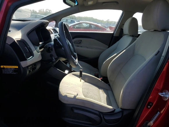 2013 Kia Rio LX with VIN KNADM5A35D6181740, listed as a Copart auction lot 70501354 with 111,062 mi miles and Salvage Title. Bid and sale history available at DreamBid. Image 7.