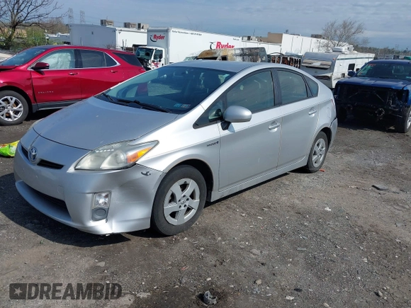2011 Toyota Prius I with VIN JTDKN3DU4B1390686, listed as a IAAI auction lot 42034439 with 217,787 mi miles and . Bid and sale history available at DreamBid. Image 19.