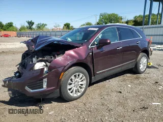 2018 Cadillac XT5 FWD with VIN 1GYKNARS9JZ114929, listed as a Copart auction lot 58273725 with 111,494 mi miles and Salvage title. Bid and sale history available at DreamBid. Image 1.