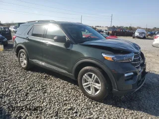 2021 Ford Explorer XLT with VIN 1FMSK8DH8MGC43405, listed as a Copart auction lot 48394945 with 39,442 mi miles and Salvage Title. Bid and sale history available at carsss.com. Image 4.