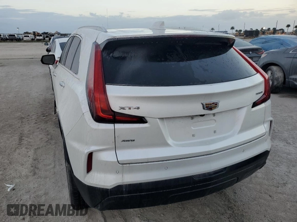 2024 Cadillac XT4 AWD Luxury with VIN 1GYFZBR49RF123947, listed as a Copart auction lot 73837404 with Not Provided miles and Non Repairable. Bid and sale history available at carsss.com. Image 6.