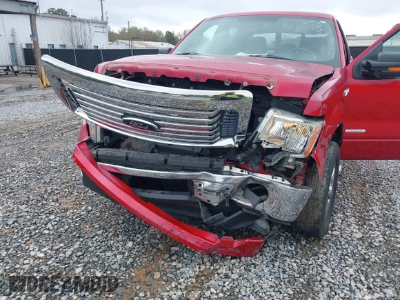 2012 Ford F-150 XL with VIN 1FTFW1CT3CKE02267, listed as a IAAI auction lot 41868205 with 199,958 mi miles. Bid and sale history available at carsss.com. Image 6.