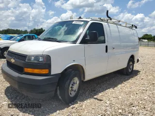 2018 Chevrolet Express Cargo с VIN 1GCWGAFPXJ1181166, выставлен на аукционе Copart как лот 59928365 с пробегом Не указан миль и Чистый • Clean title. История ставок и продаж доступна на DreamBid. Изображение 1.