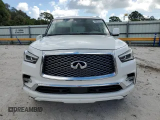 2020 Infiniti QX80 LUXE with VIN JN8AZ2NF4L9702006, listed as a Copart auction lot 68035344 with 71,280 mi miles and Salvage Title. Bid and sale history available at carsss.com. Image 5.