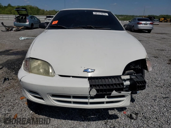 2002 Chevrolet Cavalier with VIN 1G1JC124X27172654, listed as a Copart auction lot 52111615 with 192,297 mi miles and Salvage Title. Bid and sale history available at carsss.com. Image 5.