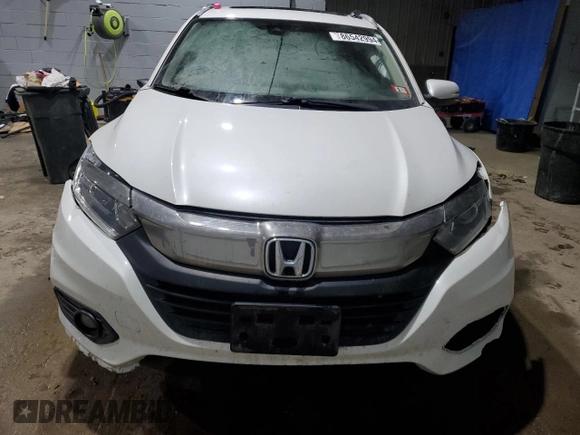 2020 Honda HR-V EX with VIN 3CZRU6H56LM731865, listed as a Copart auction lot 86542994 with 91,532 mi miles and Salvage Title. Bid and sale history available at carsss.com. Image 5.