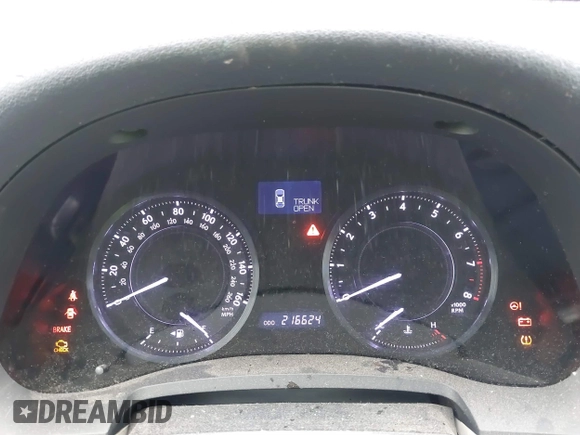 2011 Lexus IS 250 C with VIN JTHFF2C25B2519424, listed as a IAAI auction lot 41523202 with 216,624 mi miles and . Bid and sale history available at DreamBid. Image 7.