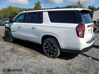 2021 Chevrolet Suburban RST with VIN 1GNSKEKD1MR390115, listed as a Copart auction lot 73106224 with 51,308 mi miles and Salvage Title. Bid and sale history available at carsss.com. Image 2.