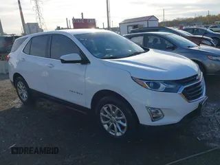 2019 Chevrolet Equinox LT with VIN 2GNAXUEV4K6121367, listed as a IAAI auction lot 40823013 with 199,572 mi miles and . Bid and sale history available at DreamBid. Image 1.