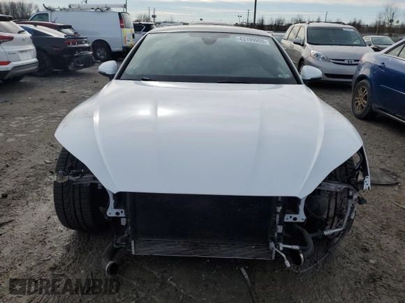 2020 Audi A5 Sportback Premium with VIN WAUANCF50LA004944, listed as a Copart auction lot 43199955 with 77,780 mi miles and Salvage Title. Bid and sale history available at carsss.com. Image 5.