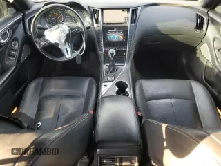 2021 Infiniti Q50 Signature Edition with VIN JN1EV7CP7MM700575, listed as a Copart auction lot 87163414 with 92,864 mi miles and Salvage title. Bid and sale history available at DreamBid. Image 8.