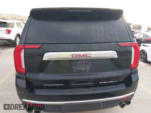 2021 GMC Yukon Denali with VIN 1GKS2DKL3MR308321, listed as a IAAI auction lot 41771365 with 63,415 mi miles. Bid and sale history available at carsss.com. Image 17.