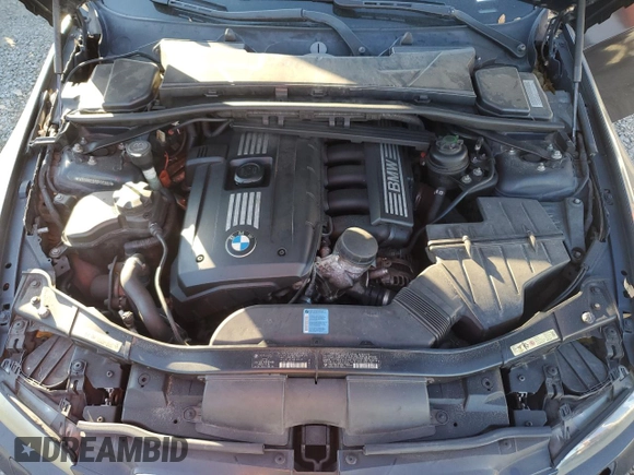 2009 BMW 3 Series 328i with VIN WBAWR33539P460859, listed as a Copart auction lot 48851405 with 130,629 mi miles and Salvage title. Bid and sale history available at DreamBid. Image 11.