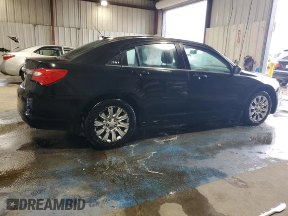 2014 Chrysler 200 LX with VIN 1C3CCBAG7EN101336, listed as a Copart auction lot 70451634 with 157,510 mi miles and Salvage Title. Bid and sale history available at carsss.com. Image 3.