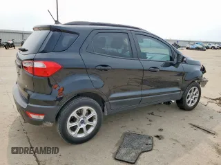 2021 Ford EcoSport SE z VIN MAJ3S2GE1MC455891, wystawiony jako Copart lot #57726405 z przebiegiem 18 624 mil mil oraz Szkoda całkowita • Salvage title. Historia ofert i sprzedaży dostępna na DreamBid. Obrazek 3.
