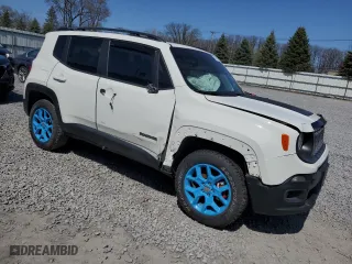 2018 Jeep Renegade Altitude with VIN ZACCJBBB0JPH03694, listed as a Copart auction lot 54174835 with 104,207 mi miles and Clean Title. Bid and sale history available at carsss.com. Image 4.