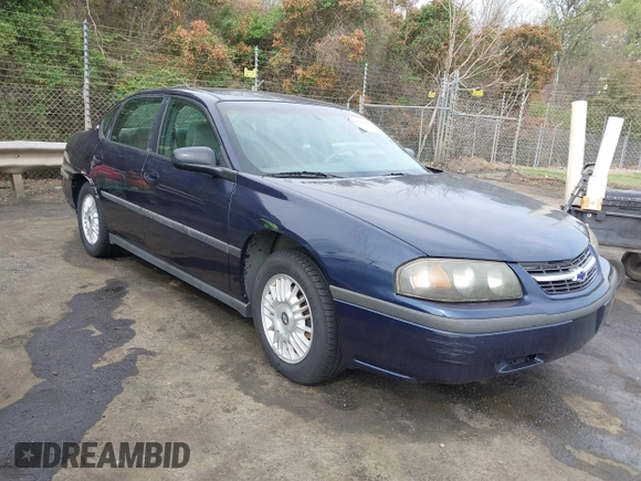 2001 Chevrolet Impala with VIN 2G1WF55K719377229, listed as a IAAI auction lot 41924869 with 217,219 mi miles and . Bid and sale history available at DreamBid. Image 1.
