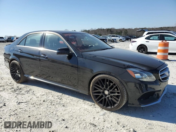 2016 Mercedes-Benz E 350 Sport with VIN WDDHF5KB3GB248597, listed as a Copart auction lot 47527615 with 92,319 mi miles and Salvage Title. Bid and sale history available at DreamBid. Image 4.