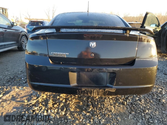 2008 Dodge Charger with VIN 2B3KA43G58H284837, listed as a Copart auction lot 89314835 with 201,456 mi miles and Non Repairable. Bid and sale history available at DreamBid. Image 6.