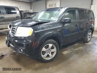2013 Honda Pilot EX-L with VIN 5FNYF4H71DB012143, listed as a Copart auction lot 49634435 with 211,582 mi miles and Salvage Title. Bid and sale history available at carsss.com. Image 1.