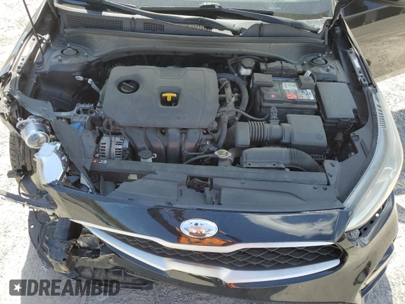 2019 Kia Forte LXS with VIN 3KPF24AD4KE018413, listed as a Copart auction lot 53357285 with 53,937 mi miles and Salvage Title. Bid and sale history available at DreamBid. Image 11.