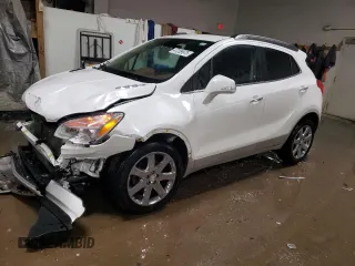 2016 Buick Encore Leather with VIN KL4CJCSB9GB631266, listed as a Copart auction lot 47209975 with 96,034 mi miles and Salvage Title. Bid and sale history available at carsss.com. Image 1.