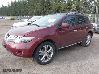 2009 Nissan Murano SL with VIN JN8AZ18W39W144701, listed as a IAAI auction lot 42014230 with 89,063 mi miles. Bid and sale history available at carsss.com. Image 2.