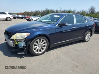 2011 Lexus LS 460 z VIN JTHCL5EF7B5012309, wystawiony jako Copart lot #66832715 z przebiegiem 182 386 mil mil oraz Szkoda całkowita • Salvage title. Historia ofert i sprzedaży dostępna na DreamBid. Obrazek 1.