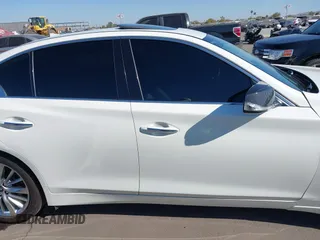 2019 Infiniti Q50 3.0t LUXE with VIN JN1EV7AP5KM514713, listed as a IAAI auction lot 41528021 with 90,306 mi miles. Bid and sale history available at carsss.com. Image 13.