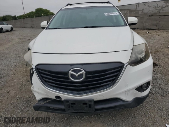 2013 Mazda CX-9 Touring with VIN JM3TB2CV4D0420223, listed as a Copart auction lot 59640615 with 185,561 mi miles and Salvage title. Bid and sale history available at DreamBid. Image 5.