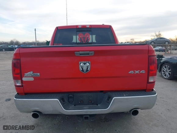 2010 Dodge Ram 1500 SLT with VIN 1D7RV1CT1AS261380, listed as a IAAI auction lot 41517005 with 92,768 mi miles. Bid and sale history available at carsss.com. Image 17.