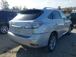 2012 Lexus RX 350 with VIN 2T2BK1BA9CC134963, listed as a IAAI auction lot 41949059 with 160,123 mi miles. Bid and sale history available at carsss.com. Image 4.