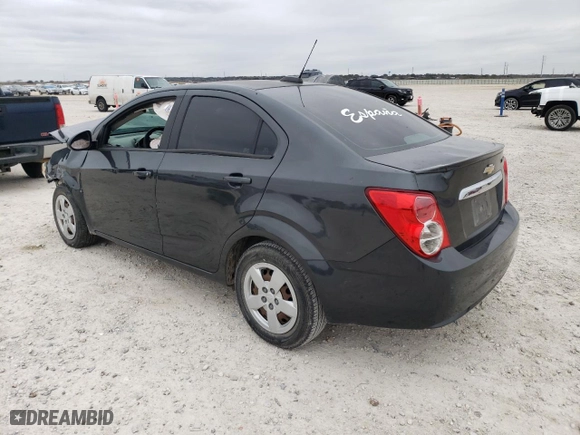 2016 Chevrolet Sonic LS with VIN 1G1JA5SH9G4163646, listed as a Copart auction lot 88910785 with 100,184 mi miles and Salvage Title. Bid and sale history available at carsss.com. Image 2.