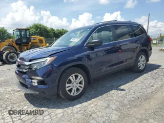 2017 Honda Pilot LX with VIN 5FNYF6H10HB049620, listed as a Copart auction lot 64684525 with 149,044 mi miles and Salvage title. Bid and sale history available at DreamBid. Image 1.