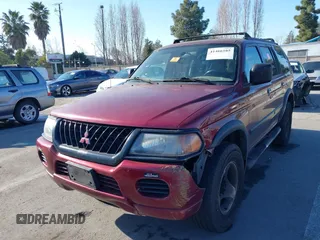 2000 Mitsubishi Montero Sport LS with VIN JA4LS31H9YP003716, listed as a IAAI auction lot 41466105 with 244,397 mi miles. Bid and sale history available at carsss.com. Image 2.