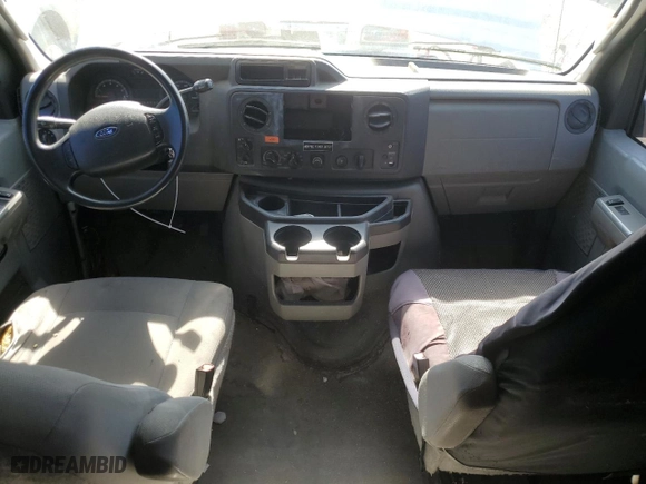 2012 Ford Econoline Cargo Van Recreational with VIN 1FTNE2EW3CDA72226, listed as a Copart auction lot 48075355 with 129,746 mi miles and Salvage Title. Bid and sale history available at carsss.com. Image 8.
