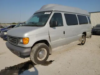 2006 Ford Econoline Passenger XL with VIN 1FBSS31L96DA90560, listed as a Copart auction lot 75637684 with 163,302 mi miles and Clean Title. Bid and sale history available at DreamBid. Image 1.