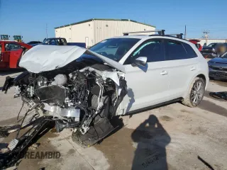 2022 Audi Q5 S line Prestige with VIN WA1F2AFY4N2022855, listed as a Copart auction lot 86198714 with 0 mi miles and Salvage Title. Bid and sale history available at carsss.com. Image 1.