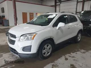 2016 Chevrolet Trax LT with VIN KL7CJLSB7GB584337, listed as a IAAI auction lot 41847936 with 158,185 mi miles. Bid and sale history available at carsss.com. Image 2.