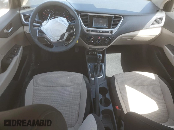2019 Hyundai Accent SE with VIN 3KPC24A30KE071233, listed as a Copart auction lot 49329325 with 55,049 mi miles and Salvage Title. Bid and sale history available at carsss.com. Image 8.